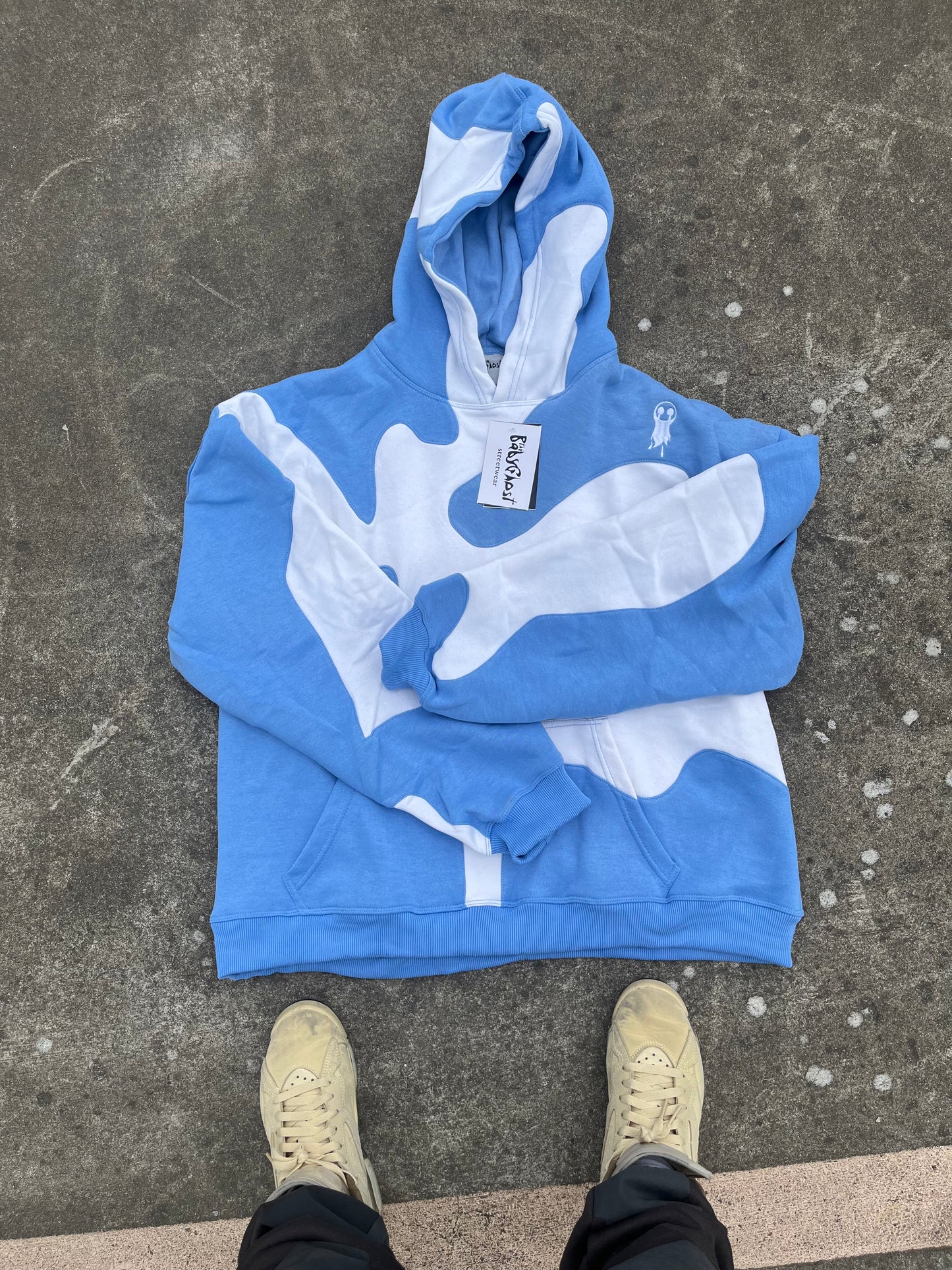 Oil Paint Series "ice age" Hoodie