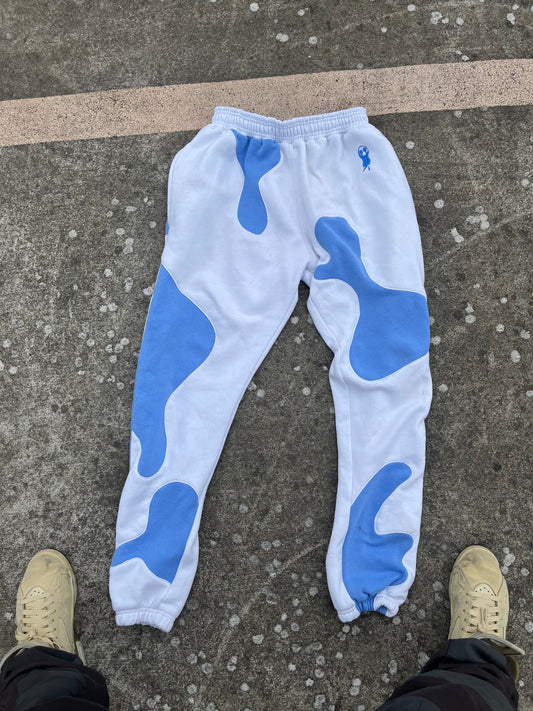 Oil Paint Series "ice age" Sweatpants