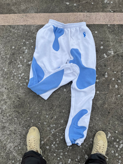 Oil Paint Series "ice age" Sweatpants