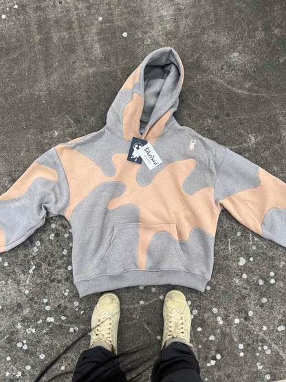 Oil Paint Series "cream pie" Hoodie