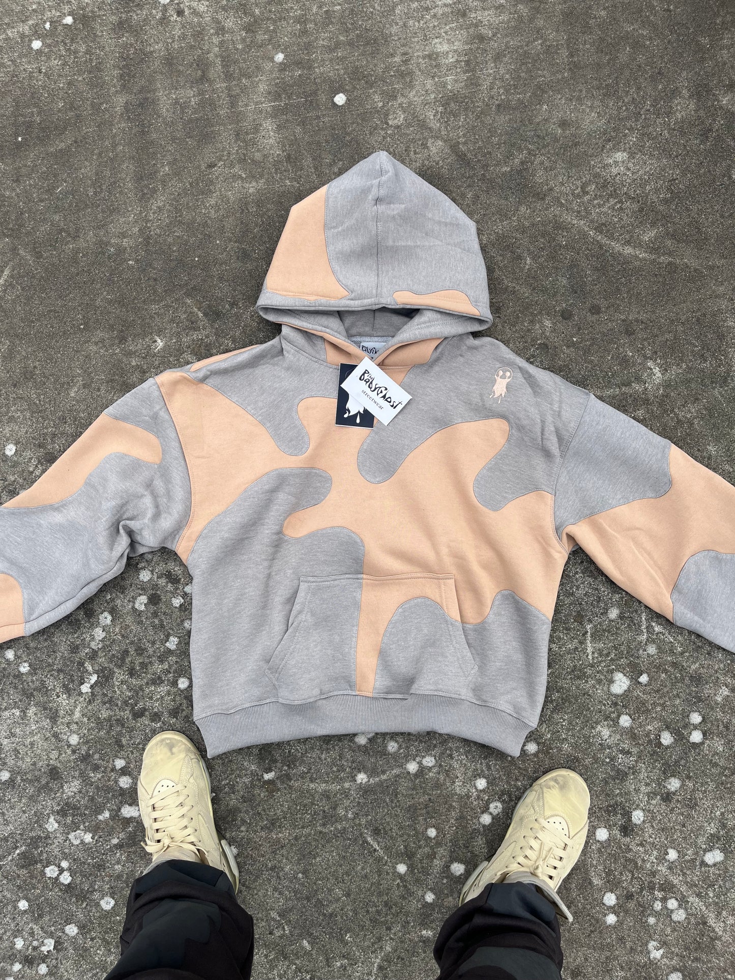Oil Paint Series "cream pie" Hoodie